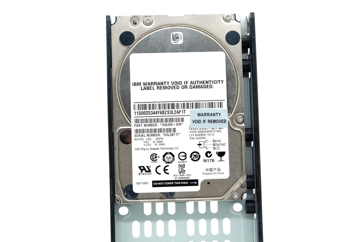 for 2076-3542 1.2TB 1.2T 6Gb SAS 2.5 85Y6156 V7000 Storage Hard Disk