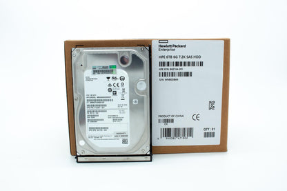 6TB SATA hard drive - 7,200 RPM, 3.5-inch large form factor (LFF),6Gb/s transfer rate interface, low profile (LP), Midline (MDL), 512e format , digitally signed firmware (DS)