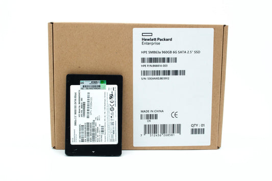 MK000960GWCFA HPE 960GB SATA 6G MU LFF SCC DS SSD