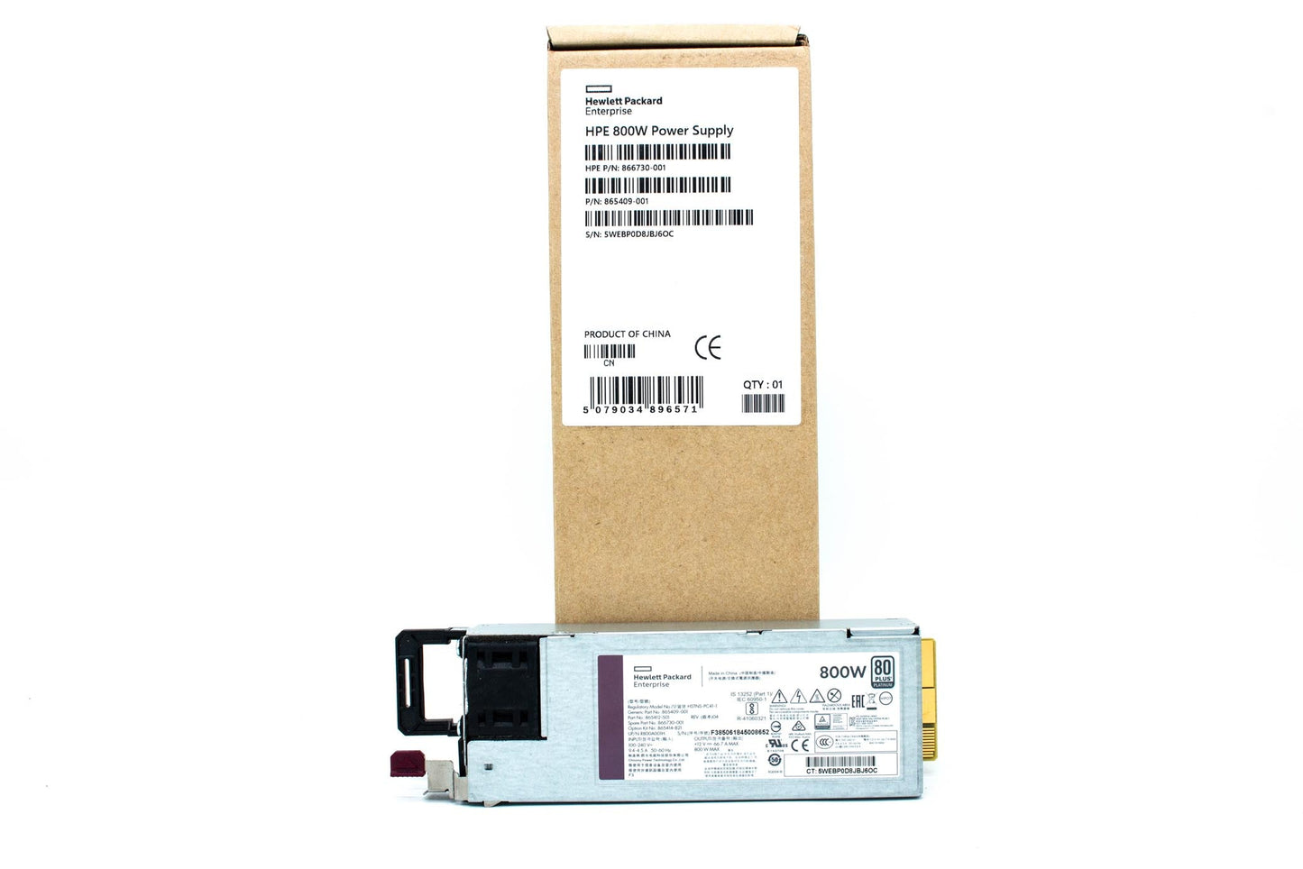 PS,1U,12V,800W,HTPLG,HE-P,G10,LTN