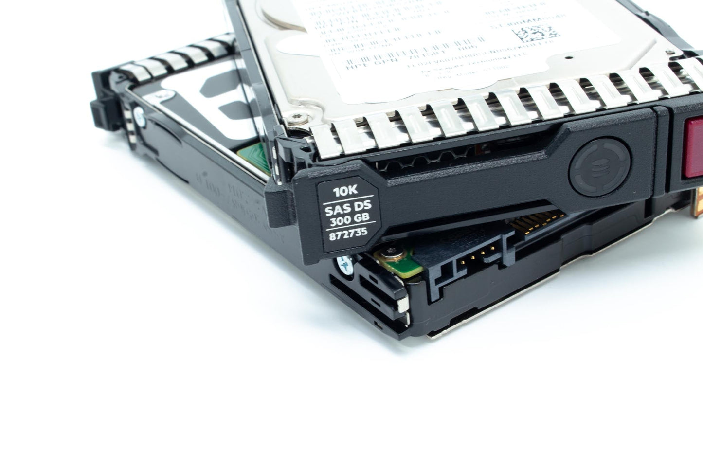 300GB SAS hard drive - 12Gb/s interface, 10,000 RPM, 2.5-inch small form factor (SFF), smart carrier (SC), digitally signed firmware