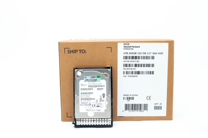 600GB SAS hard drive - 12 Gb/s interface, 10,000 RPM, 2.5-inch small form factor (SFF), smart carrier (SC), digitally signed firmware ;