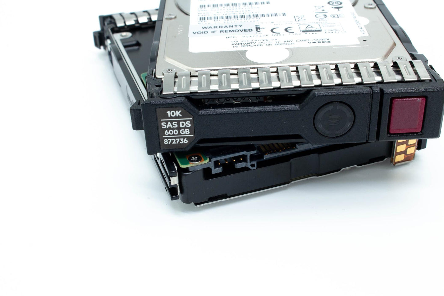 600GB SAS hard drive - 12 Gb/s interface, 10,000 RPM, 2.5-inch small form factor (SFF), smart carrier (SC), digitally signed firmware ;