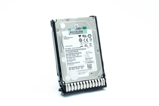 1.2TB Serial Attached SCSI (SAS) hard drive - 12 Gb/s interface, 10,000 RPM, 2.5-inch Small Form Factor (SFF), Smart Carrier (SC), Digitally Signed (DS) firmware ;