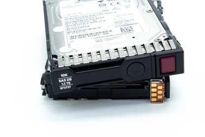 1.2TB Serial Attached SCSI (SAS) hard drive - 12 Gb/s interface, 10,000 RPM, 2.5-inch Small Form Factor (SFF), Smart Carrier (SC), Digitally Signed (DS) firmware ;