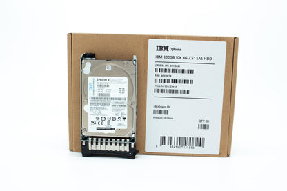 IBM 90Y8878 IBM 90Y8878 300gb 10k 6g 2.5 SAS Drive with Tray (Certified Refurbished)