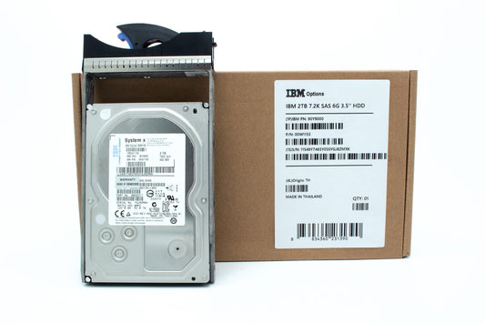 90Y9000-2TB 3.5" Near Line SAS 7.2K 6Gb/s HS Hard Drive