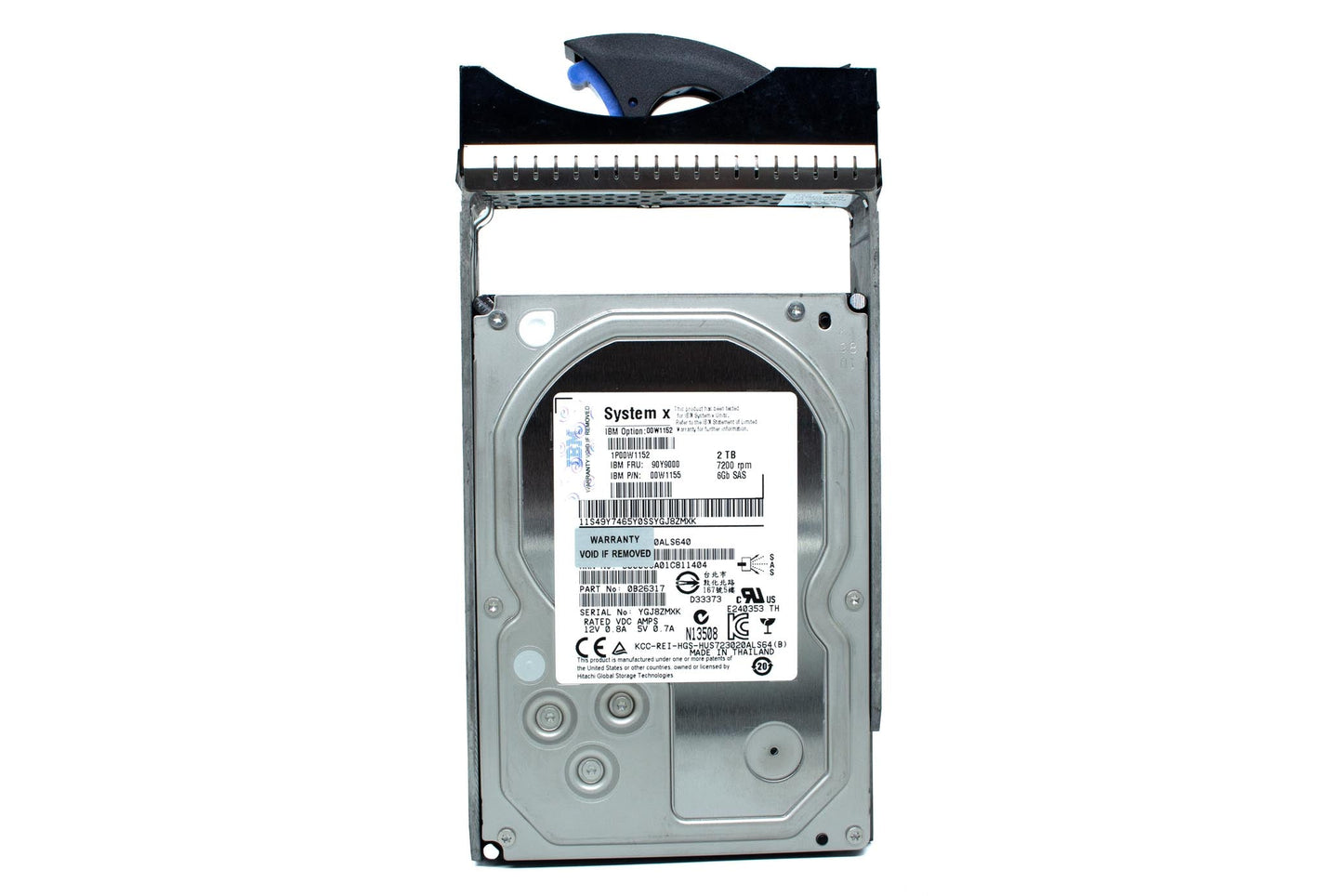 90Y9000-2TB 3.5" Near Line SAS 7.2K 6Gb/s HS Hard Drive