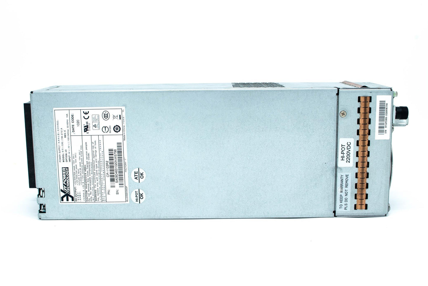 YM-2751A 3Y POWER TECHNOLOGY YM-2751A POWER SUPPLY CP-1103R2 675W