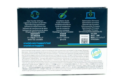 Crucial MX500 500GB SATA 6.0Gb/s 2.5-inch 7mm Internal SSD (CT500MX500SSD1)