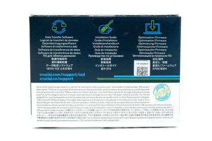 Crucial MX500 500GB SATA 6.0Gb/s 2.5-inch 7mm Internal SSD (CT500MX500SSD1)
