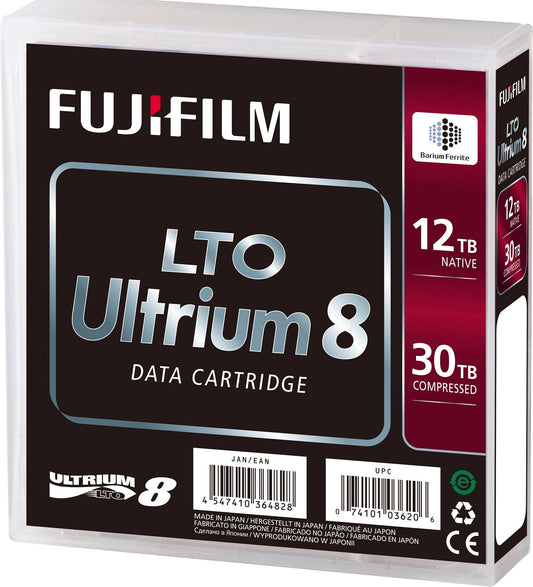 Fujifilm LTO 8 Ultrium WORM 30TB Tape 16551233 in Qatar