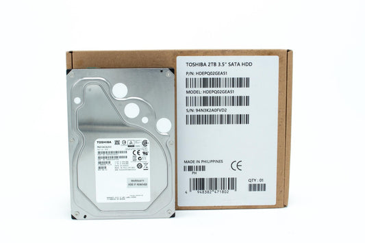 TOSHIBA 2TB 3.5" SATA 6.0Gb/s ENTERPRISE HDEPQ02GEA51 MG03ACA200 hard drive