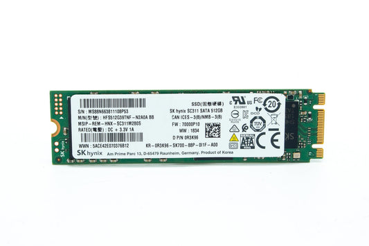 IBM Dell 512GB MLC SATA 6Gbps M.2 2280 Internal Solid State Drive