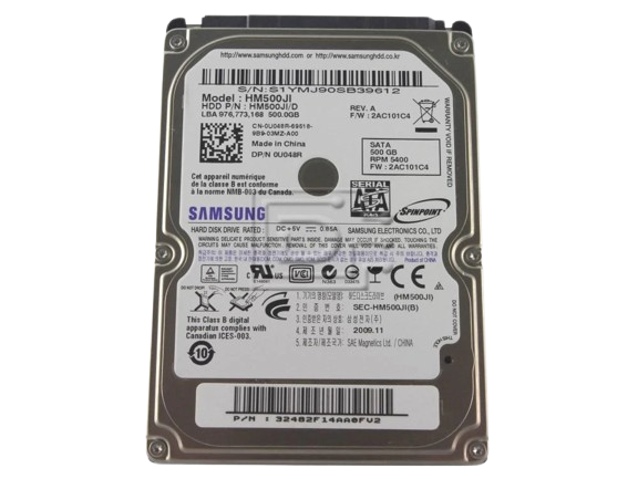 Samsung HM500JI 500GB SpinPoint M7 5400rpm SATA 2.5 Inch Internal Hard Drive