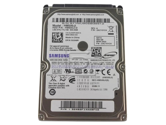 Samsung HM500JI 500GB SpinPoint M7 5400rpm SATA 2.5 Inch Internal Hard Drive