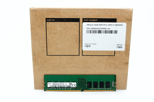SAMSUNG 16GB DDR4 2400 MHz ECC UDIMM RAM 2Rx8 PC4-19200 M391A2K43BB1-CRCQ 288pin