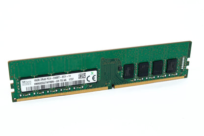 SAMSUNG 16GB DDR4 2400 MHz ECC UDIMM RAM 2Rx8 PC4-19200 M391A2K43BB1-CRCQ 288pin