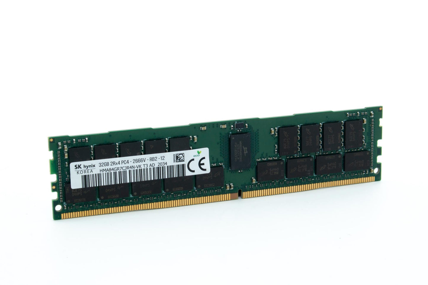 SKhynix 32GB 2RX4 2666 MHZ DDR4 21300 1.2v RDIMM Reg ECC Server Memory , HMA84GR7CJR4N-VK