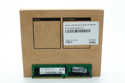 HMA84GR7DJR4N-XN HYNIX 32GB 2RX4 PC4-3200AA DDR4 SERVER MEMORY, HMAG84EXNRA084N