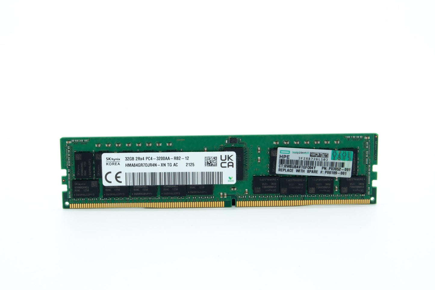 HMA84GR7DJR4N-XN HYNIX 32GB 2RX4 PC4-3200AA DDR4 SERVER MEMORY, HMAG84EXNRA084N