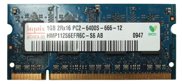 Hynix HMP112S6EFR6C-S6 1GB DDR2-800 SODIMM in Qatar 