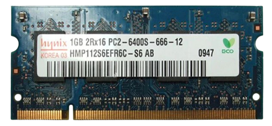 Hynix HMP112S6EFR6C-S6 1GB DDR2-800 SODIMM in Qatar 