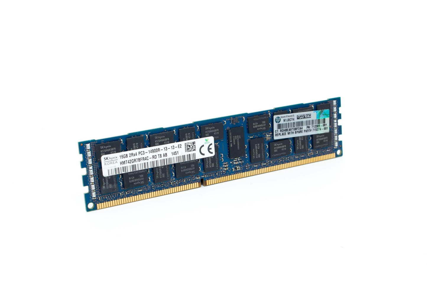 HYNIX 16GB 2Rx4 PC3-14900R REG ECC 1.5V 240-pin Server Memory HMT42GR7BFR4C-RD