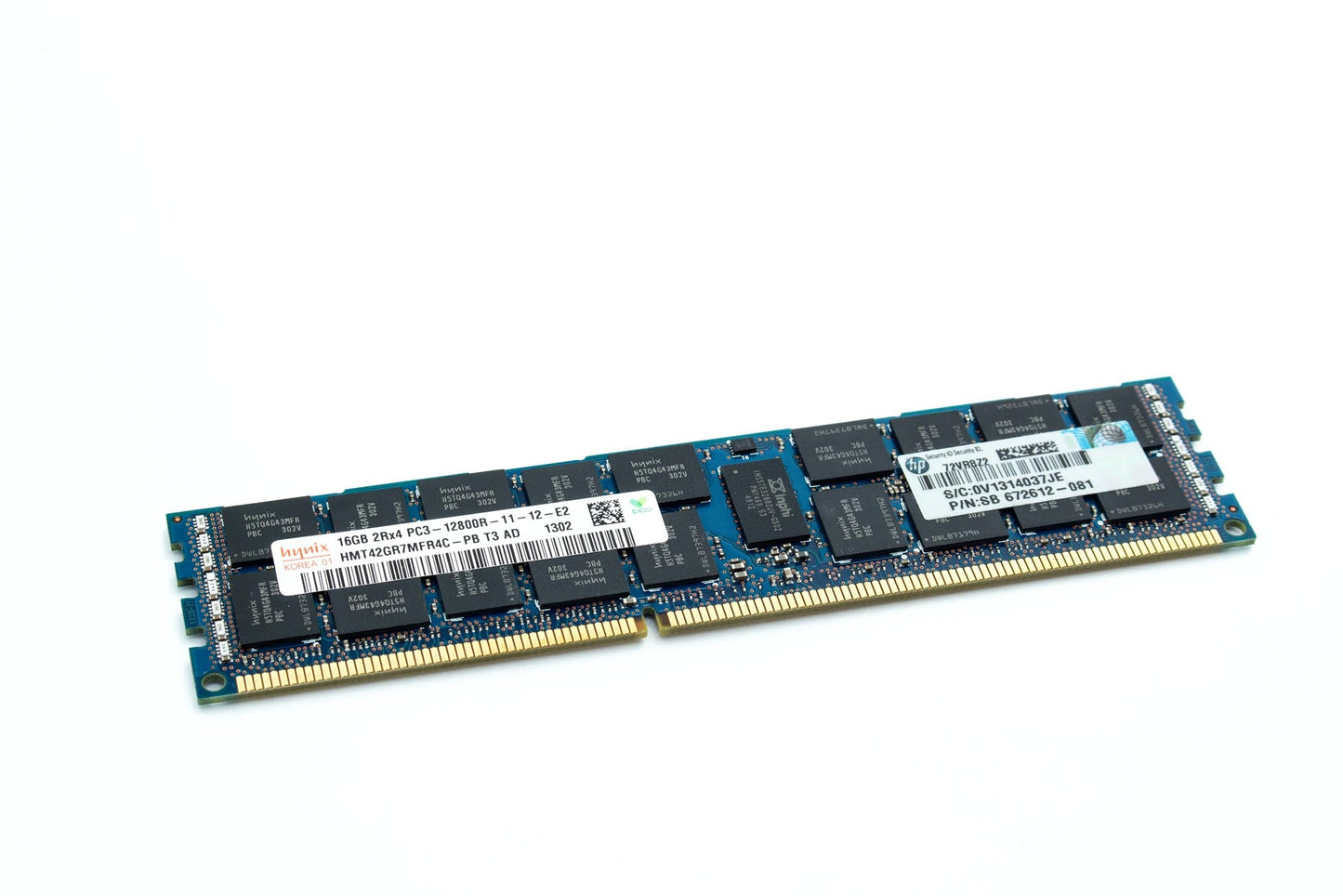 Hynix 16GB PC3-12800R EE1 ECC Unbuffered 288pin HMT42GR7MF4C-PB