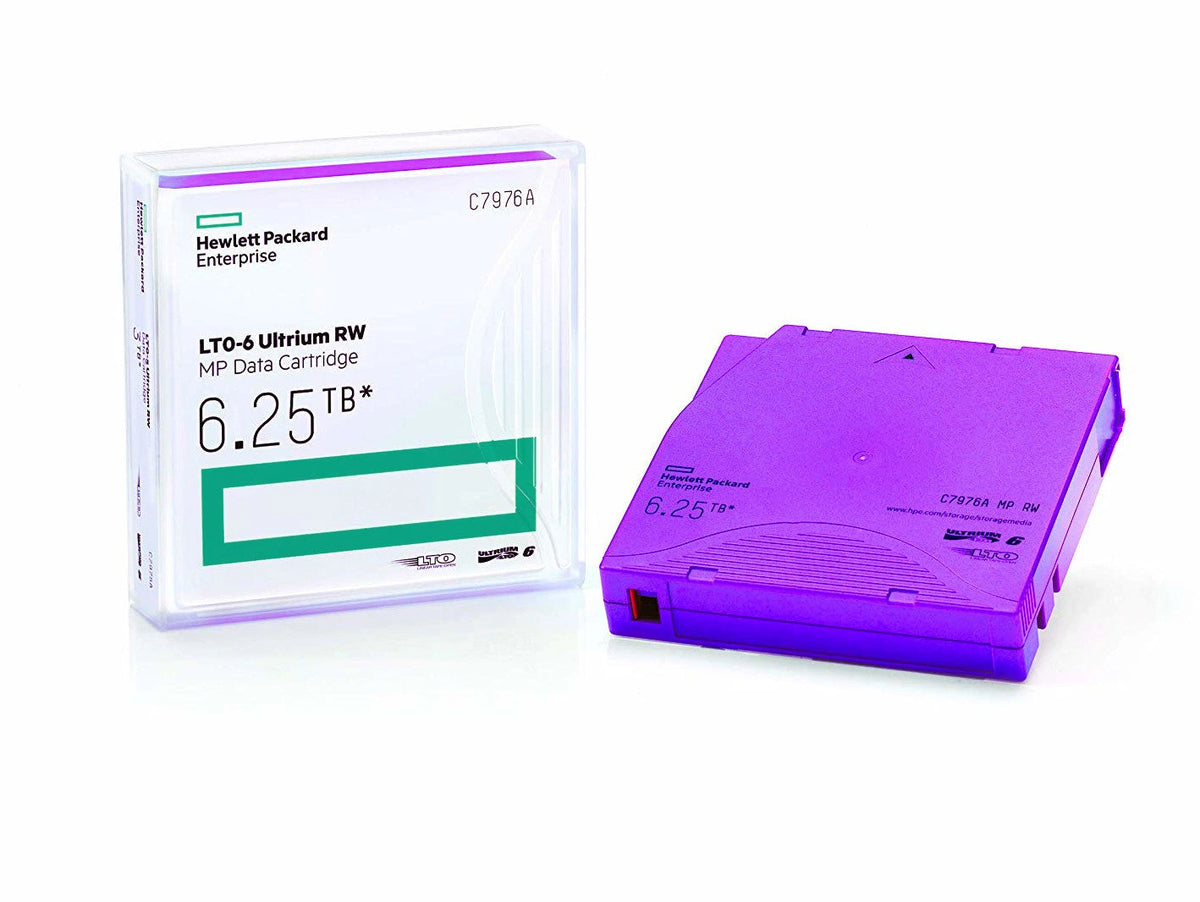 HPE LTO 6 Ultrium 6.25TB Tape Cartridge C7976A in Qatar