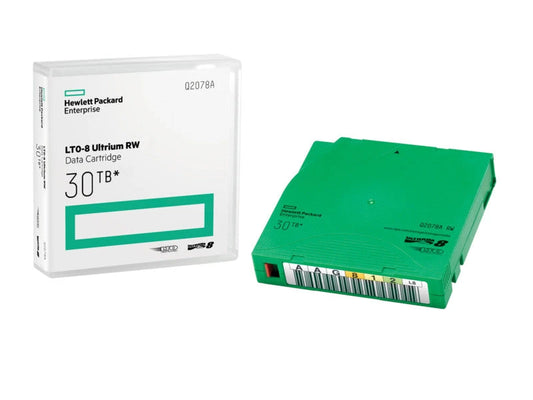 HPE LTO 8 Ultrium 30TB Tape Cartridge Q2078A in Qatar