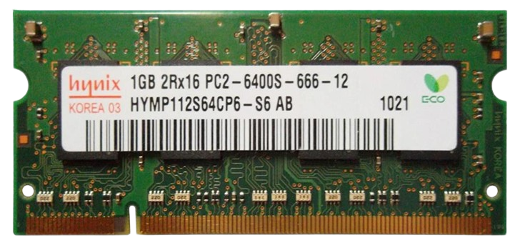 Hynix HYMP112S64CP6-S6 4GB DDR2 SODIMM Kit in Qatar