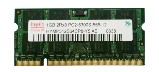 Hynix HYMP512S64CP8-Y5 1GB DDR2-667 SODIMM in Qatar 