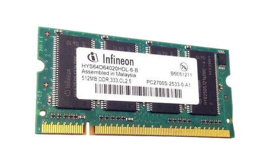  Infineon HYS64D64020HDL-6-B 512MB RAM Qatar 