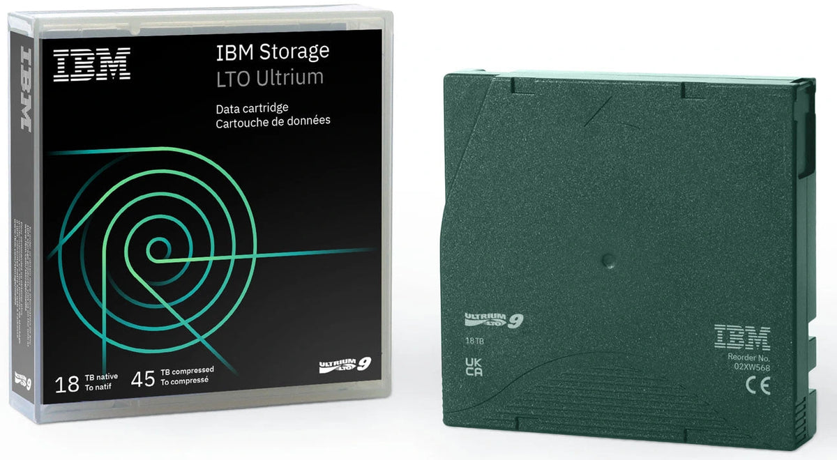  IBM LTO-9 Ultrium WORM Tape Cartridge 02XW569 in Qatar