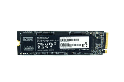 Klevv Cras C710 512gb M.2 Pcie 3x4 Nvme 3D NAND Internal SSD Read Speed 2,050MB/S / Maximum Write Speed 1,650MB/S : K512GM2SP0-C71