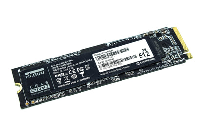 Klevv Cras C710 512gb M.2 Pcie 3x4 Nvme 3D NAND Internal SSD Read Speed 2,050MB/S / Maximum Write Speed 1,650MB/S : K512GM2SP0-C71