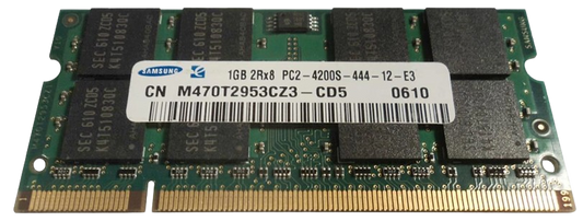 Samsung M470T2953CZ3-CD5 1GB DDR2 SODIMM | Qatar