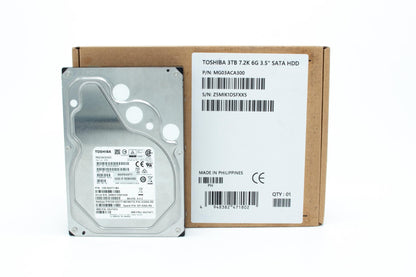 Toshiba MG03ACA300 Toshiba HDD MG03ACA300 3TB SATA III 6Gb-s 7200rpm 64MB 3.5inch Bare Drive