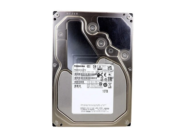 Toshiba 10TB 12Gbps SAS 7.2K RPM 3.5-inch Hard Drive (MG06SCA10TE)