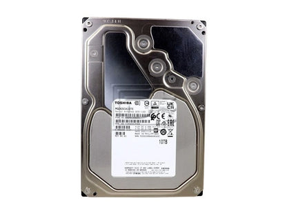 Toshiba 10TB 12Gbps SAS 7.2K RPM 3.5-inch Hard Drive (MG06SCA10TE)