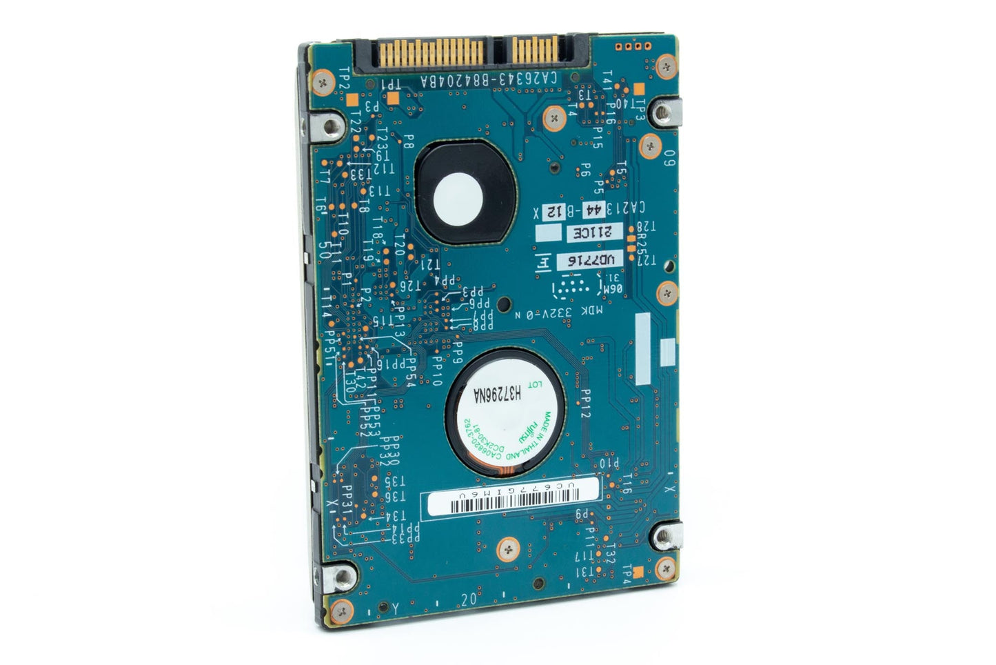 Fujitsu MHW2120BH 120GB SATA 2.5" Hard Disk Working Serial