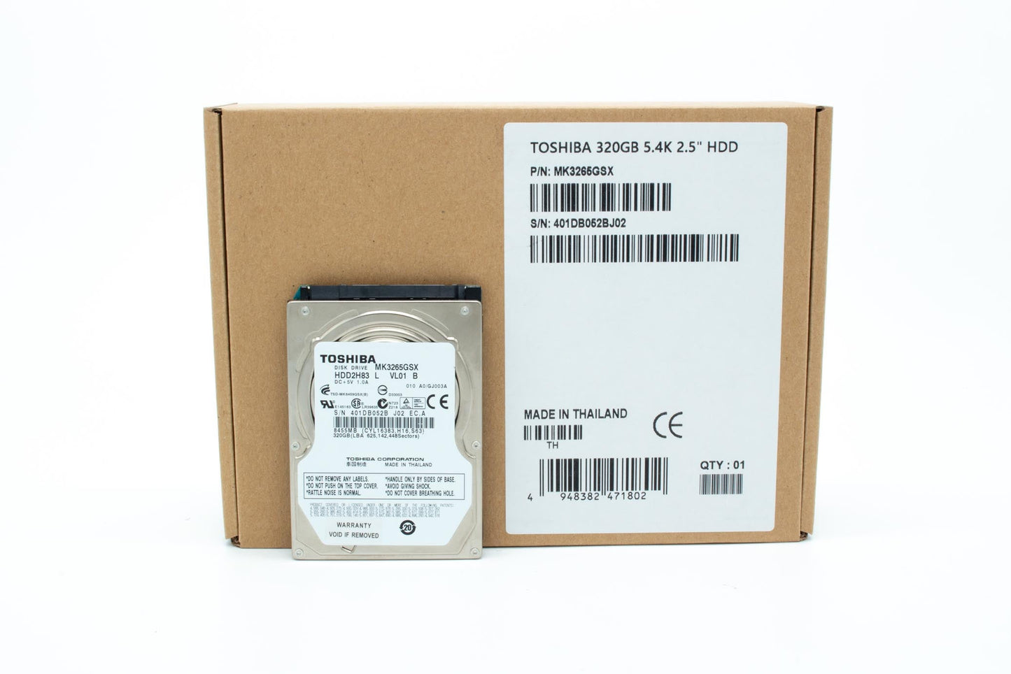 Toshiba MK3265GSX 320GB 2.5-Inch Laptop HDD in Qatar