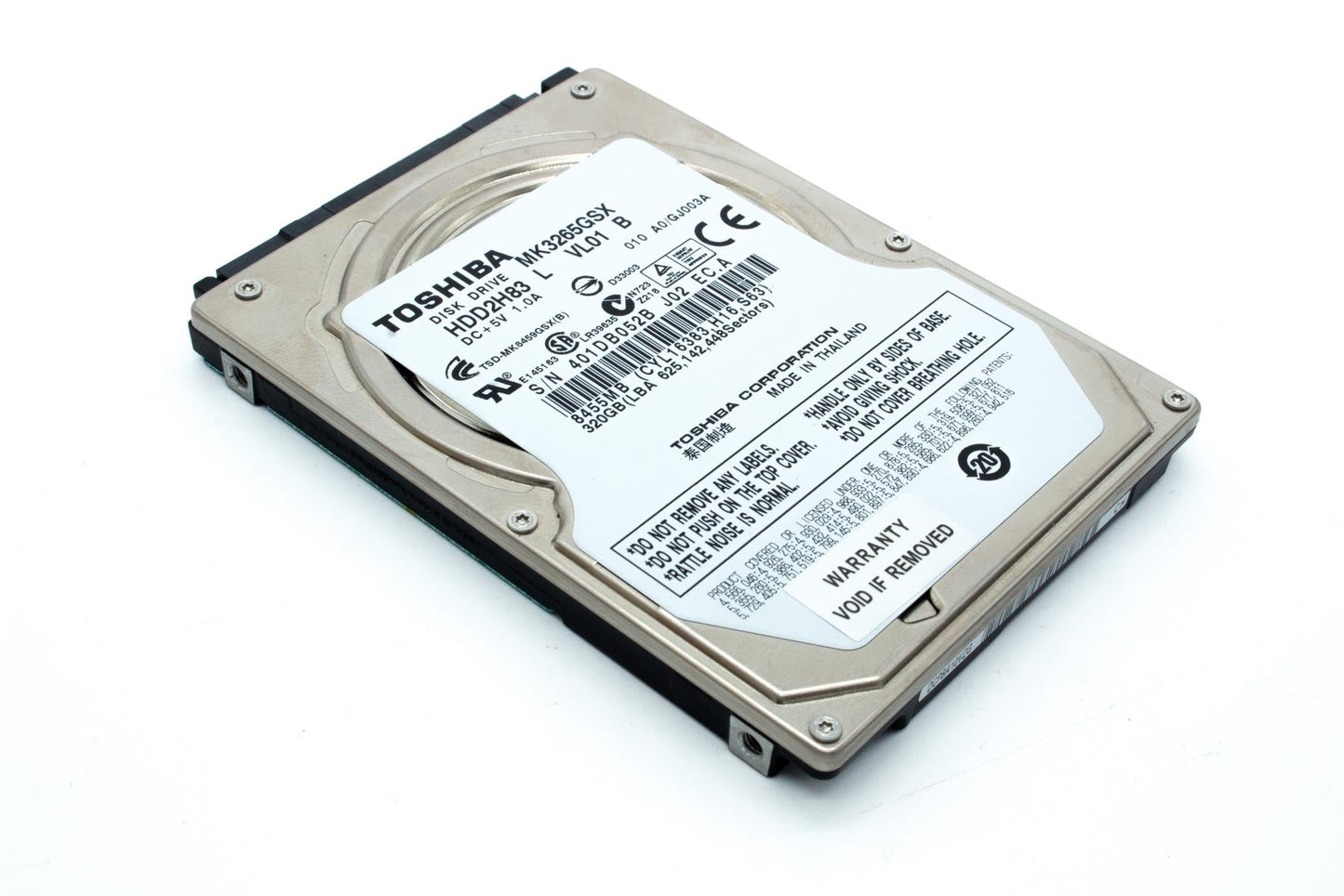 Toshiba MK3265GSX 320GB 2.5-Inch Internal HDD