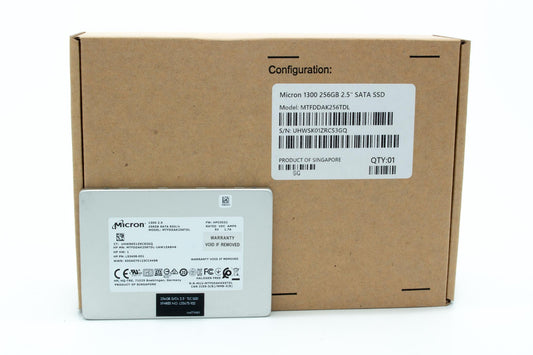 Micron MTFDDAK256TDL-1AW1ZABYY 1300 Series 256Gb SATA-6Gbps 2.5" SSD