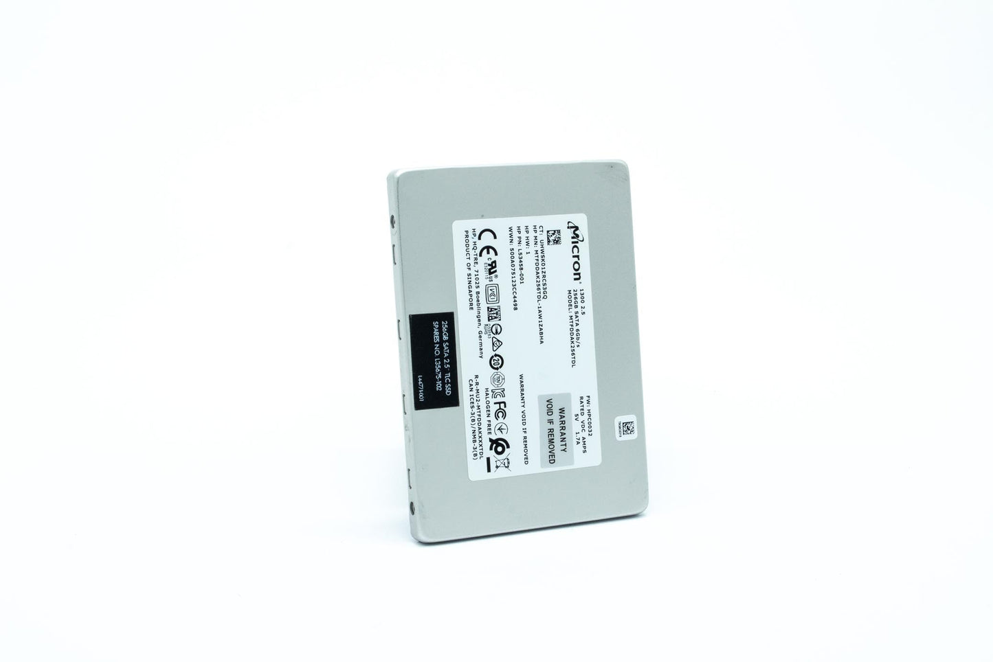 Micron MTFDDAK256TDL-1AW1ZABYY 1300 Series 256Gb SATA-6Gbps 2.5" SSD