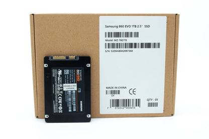 Samsung MZ-76E1T0 MZ-76P1T0 860 EVO P/N MZ7LH1T0HMLU 1TB SATA 2.5" SSD TESTED