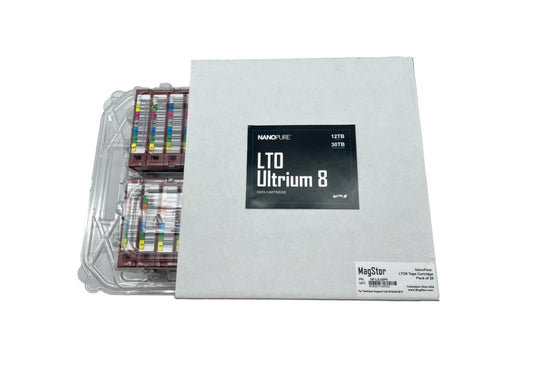 MagStor NanoPure LTO 8 30TB Tape 20PK NP-L8-20PK in Qatar