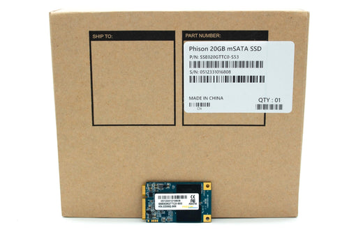 20GB mSATA SSD Phison SSE020GTTC0-S53 Solid State Drive SSD KN.0200Q.005