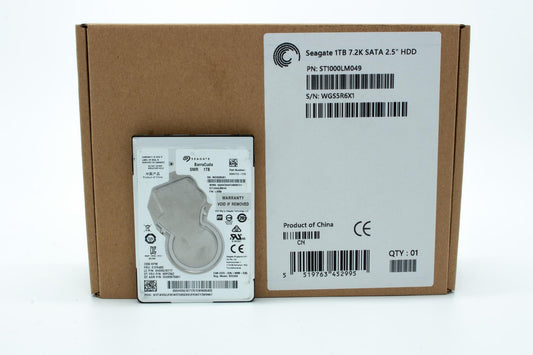 Seagate Barracuda Pro Performance Internal Hard Drive SATA HDD 1TB 7200RPM 6Gb/s 128MB Cache 2.5-Inch (ST1000LM049)